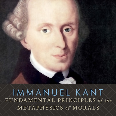 Fundamental Principles of the Metaphysics of Morals – omslag til lydbogen af Immanuel Kant