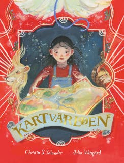Kartvärlden – omslag till ljudboken av Christin S. Salander