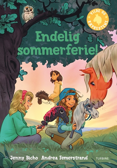 Endelig sommerferie! – omslag til lydbogen af Jenny Bicho