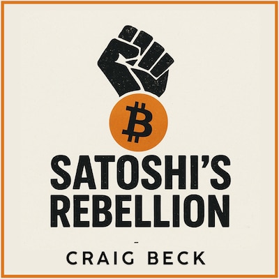 Satoshi’s Rebellion – omslag til lydbogen af Craig Beck