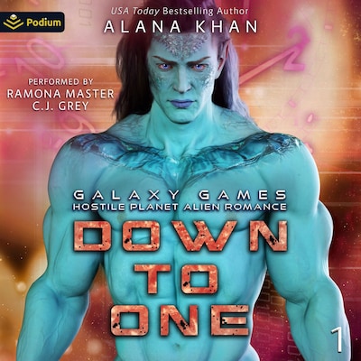 Down to One – omslag til lydbogen af Alana Khan