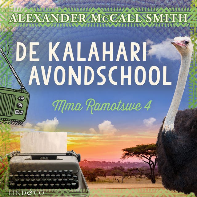 De Kalahari avondschool – omslag van het luisterboek van Alexander McCall Smith