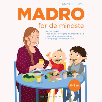 Madro for de mindste – omslag til lydbogen af Anne Kjær Elsøe