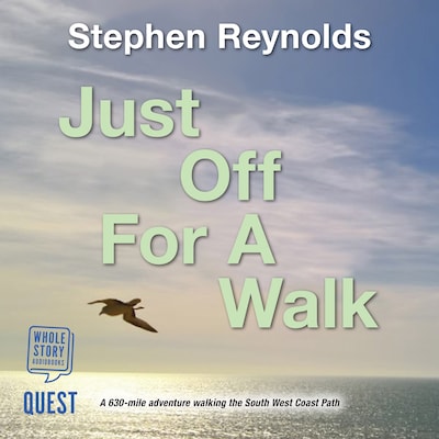 Just Off For A Walk – omslag til lydbogen af Stephen Reynolds