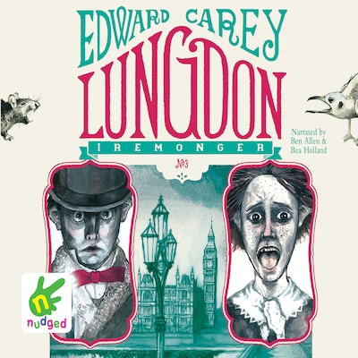 Lungdon – omslag til lydbogen af Edward Carey
