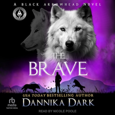 The Brave – omslag til lydbogen af Dannika Dark
