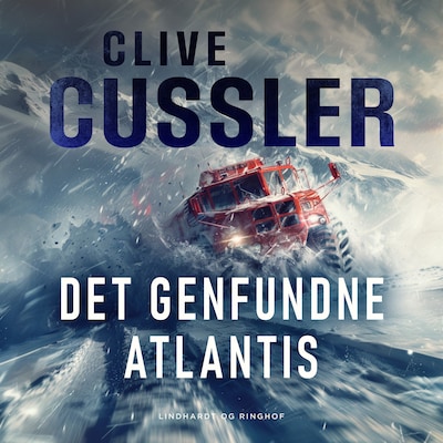 Det genfundne Atlantis – omslag til lydbogen af Clive Cussler