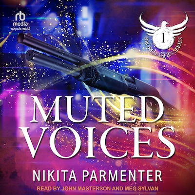Muted Voices – omslag til lydbogen af Nikita Parmenter