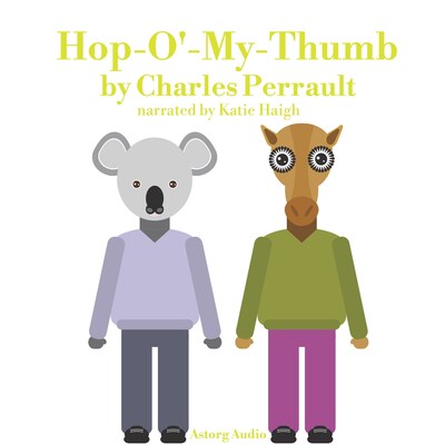 Hop-O'-My-Thumb – omslag til lydbogen af Charles Perrault