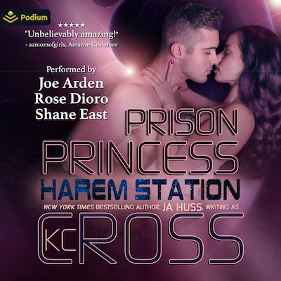 Prison Princess – omslag til lydbogen af KC Cross, JA Huss
