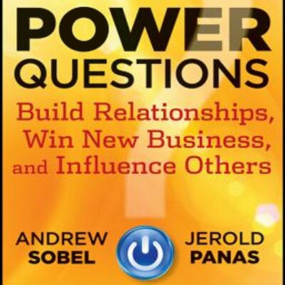 Power Questions – omslag til lydbogen af Jerold Panas, Andrew Sobel