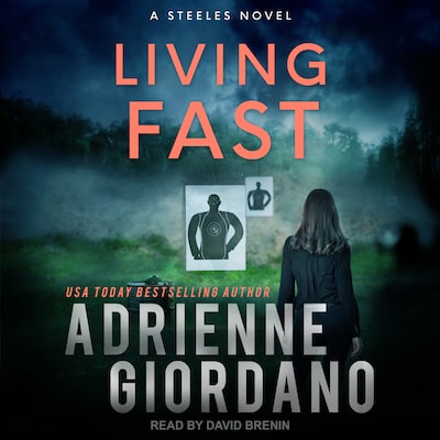Living Fast – omslag til lydbogen af Adrienne Giordano