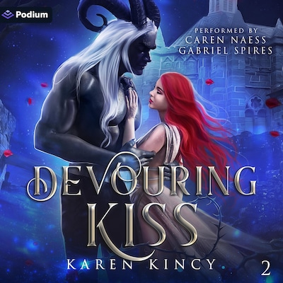 Devouring Kiss – omslag til lydbogen af Karen Kincy