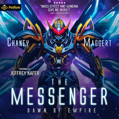 Dawn of Empire – omslag til lydbogen af J.N. Chaney, Terry Maggert