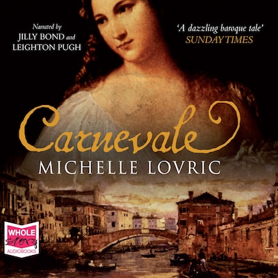 Carnevale – omslag til lydbogen af Michelle Lovric