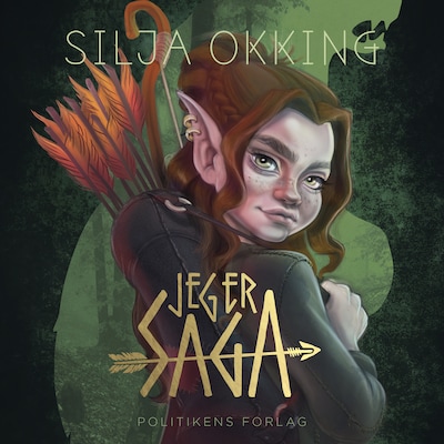 Jeg er Saga – omslag til lydbogen af Silja Okking