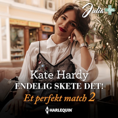 Endelig skete det! – omslag til lydbogen af Kate Hardy