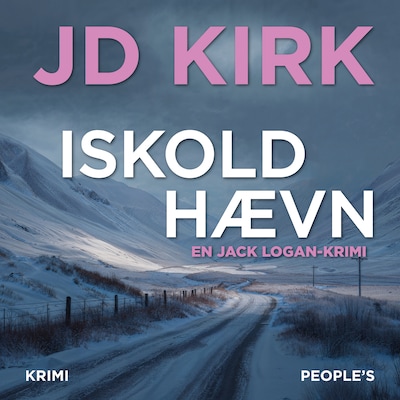 Iskold hævn – omslag til lydbogen af J.D. Kirk