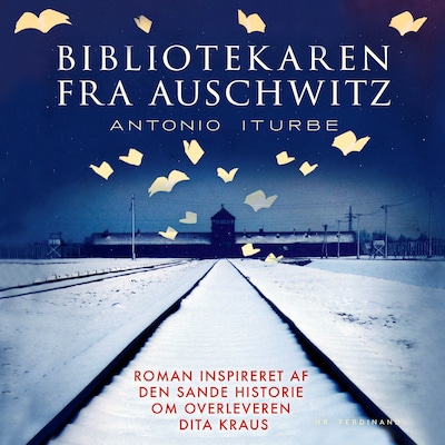 Bibliotekaren fra Auschwitz – omslag til lydbogen af Antonio G. Iturbe