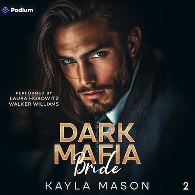 Dark Mafia Bride – omslag til lydbogen af Kayla Mason