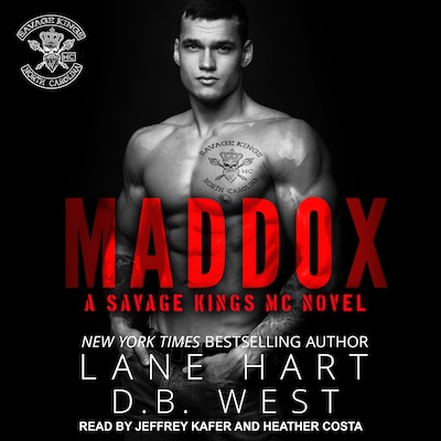 Maddox – omslag til lydbogen af Lane Hart, D.B. West