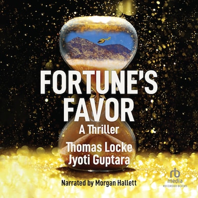 Fortune's Favor – omslag til lydbogen af Thomas Locke, Jyoti Guptara