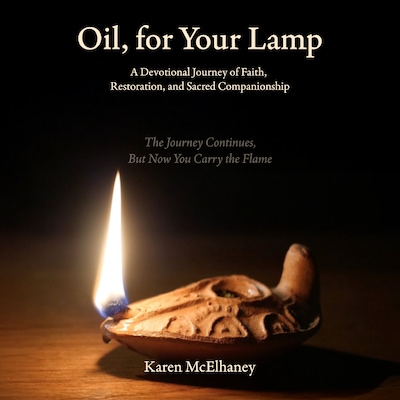 Oil, for Your Lamp – omslag til lydbogen af Karen McElhaney