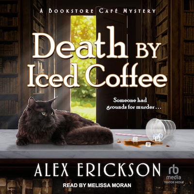 Death by Iced Coffee – omslag til lydbogen af Alex Erickson