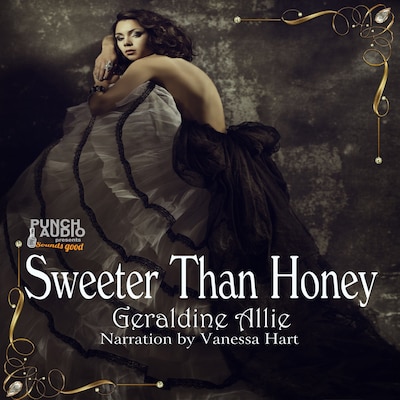 Sweeter Than Honey – omslag til lydbogen af Geraldine Allie