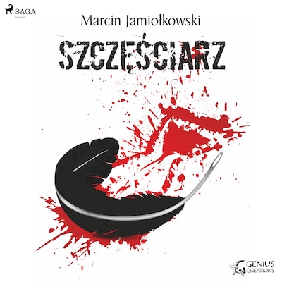 Szczęściarz – okładka audiobooka, autor Marcin Jamiołkowski
