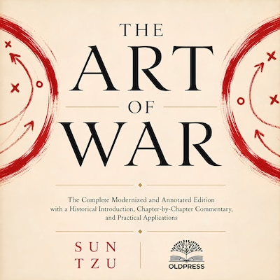 The Art of War – omslag til lydbogen af Oldpress, Tzu Sun