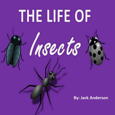The Life of Insects – omslag til lydbogen af Jack Anderson