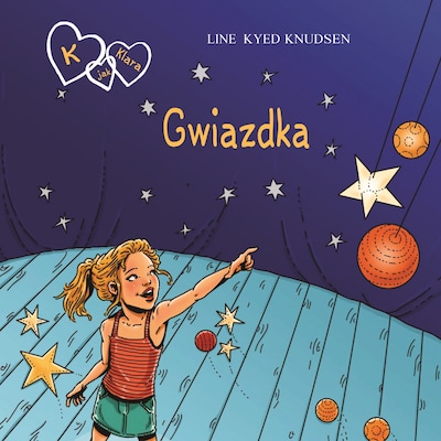 K jak Klara 10 - Gwiazdka – okładka audiobooka, autor Line Kyed Knudsen