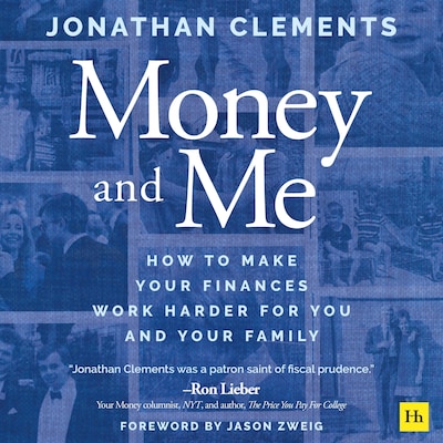Money and Me – omslag til lydbogen af Jonathan Clements