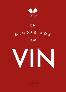 En mindre bok om vin – omslag till ljudboken av Agnes Olivia Eriksson