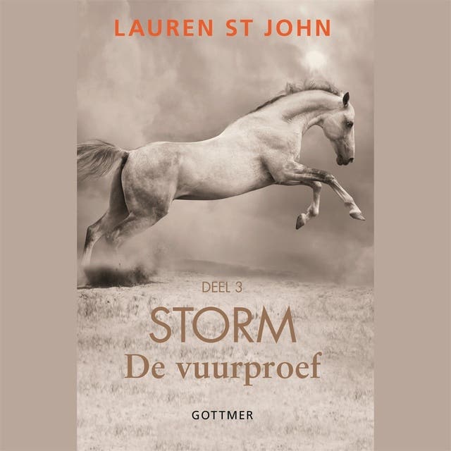 De vuurproef – omslag van het luisterboek van Lauren St. John