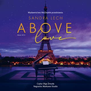Above Love – okładka audiobooka, autor Sandra Lech