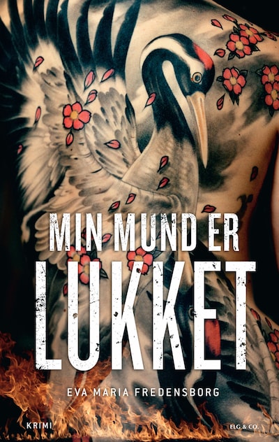 Min mund er lukket – omslag til lydbogen af Eva Maria Fredensborg