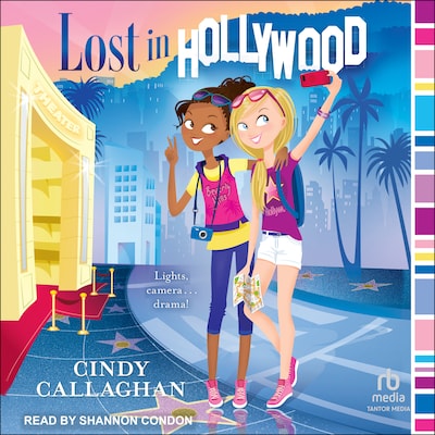 Lost in Hollywood – omslag til lydbogen af Cindy Callaghan