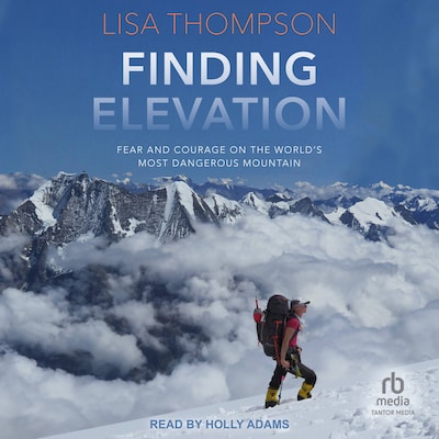 Finding Elevation – omslag til lydbogen af Lisa Thompson