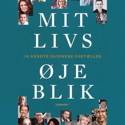 Mit livs øjeblik – omslag til lydbogen af Lars & Daniel Øhrstrøm Henriksen