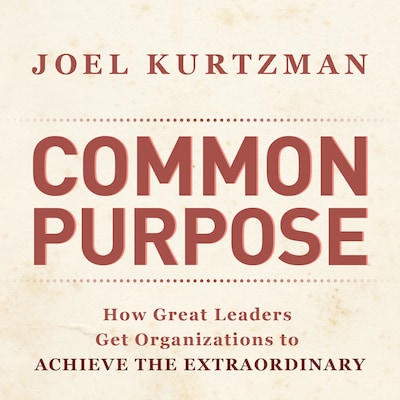 Common Purpose – omslag til lydbogen af Marshall Goldsmith, Joel Kurtzman