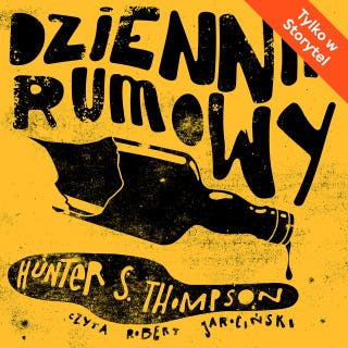 Dziennik rumowy – okładka audiobooka, autor Hunter S. Thompson