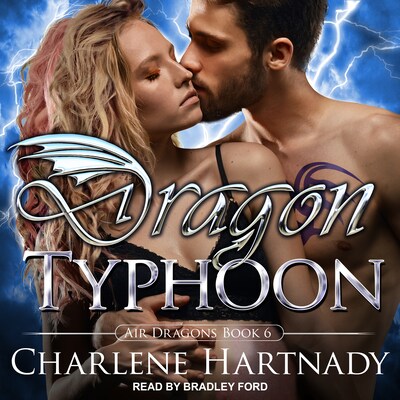 Dragon Typhoon – omslag til lydbogen af Charlene Hartnady