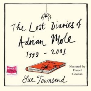 The Lost Diaries of Adrian Mole 1999-2001 – okładka audiobooka, autor Sue Townsend