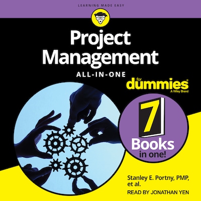 Project Management All-in-One For Dummies – omslag til lydbogen af Stanley E. Portny, PMP, et al