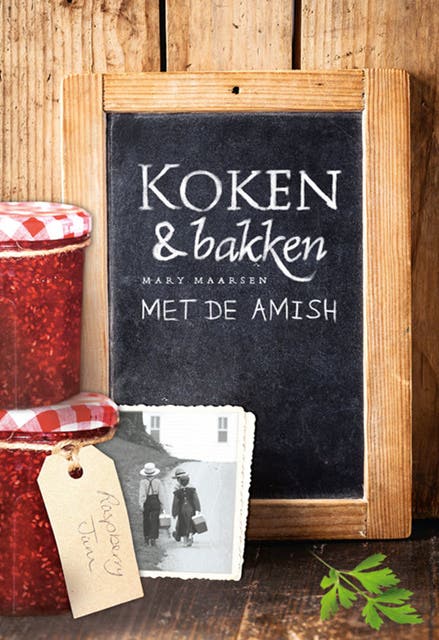 Koken en bakken met de Amish – omslag van het luisterboek van Mary Maarsen
