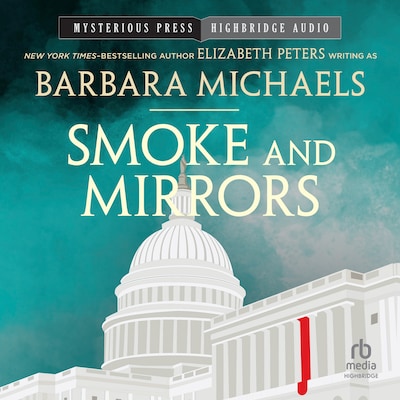 Smoke and Mirrors – omslag til lydbogen af Elizabeth Peters