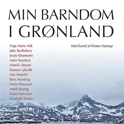 Min barndom i Grønland – omslag til lydbogen af diverse