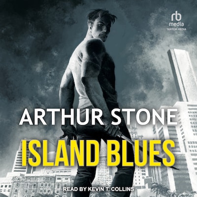 Island Blues – omslag til lydbogen af Arthur Stone